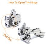 Volo Corner Non Soft Close Concealed Hinges - Image 2