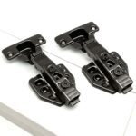 Volo European Style 3D Clip-on Soft Close Concealed Hinges – Black Finish - Image 6
