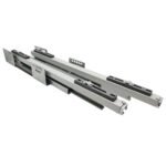 VOLO Mild Steel Undermount Drawer Slide for Kitchen Baskets – 500 mm (20 Inch)