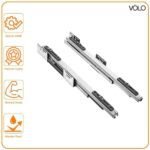 VOLO Mild Steel Undermount Drawer Slide for Kitchen Baskets – 500 mm (20 Inch) - Image 3