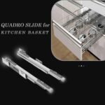 VOLO Mild Steel Undermount Drawer Slide for Kitchen Baskets – 500 mm (20 Inch) - Image 5