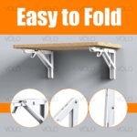 VOLO Heavy Duty Foldable Mild Steel Racks / Shelf Bracket - Image 4