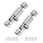 Volo Round Aluminium Tower Bolt (Pack of 1)