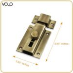 Volo Door Security Latch Lock / Tower Bolt – Strong, Stylish & Secure - Image 2