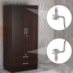 VOLO Silver Satin Premium Automatic Cam Tower Bolt - Image 3