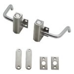 VOLO Silver Satin Premium Automatic Cam Tower Bolt