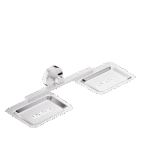 Double Soap Dish – Model 052 (Pearl Series)