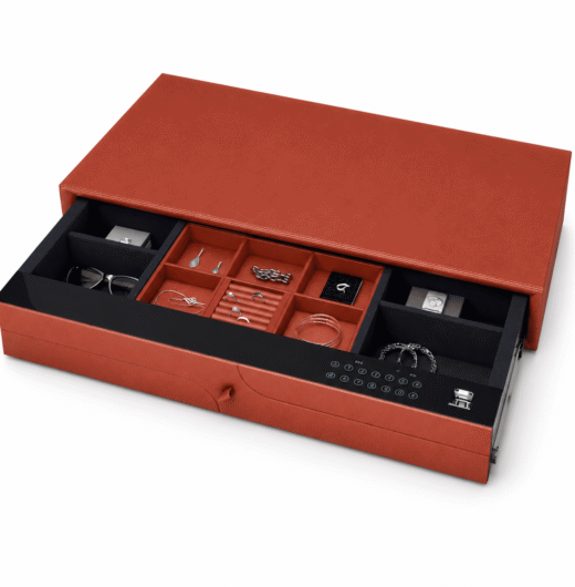 Leather Safe Box