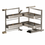Pantry Unit – 2 Layers with 4 Baskets - Image 2