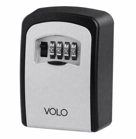 VOLO wall mount key box with combination lock